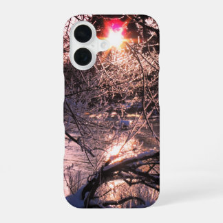 Cold River Hafren and sun iPhone 16 Case