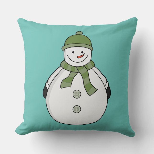 Cold snowman cushion (Front)