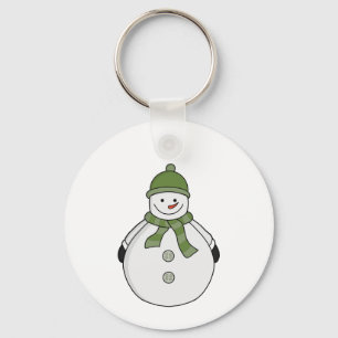 Cold snowman key ring