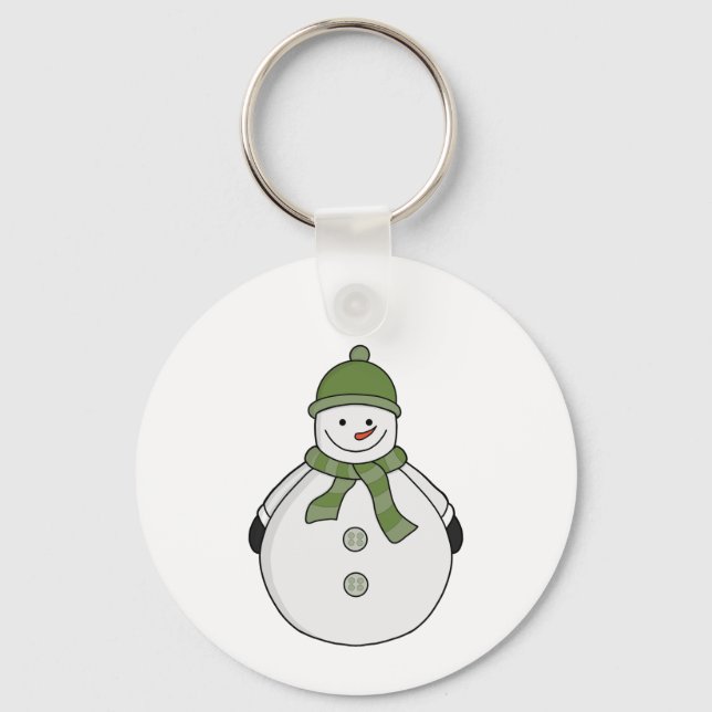 Cold snowman key ring (Front)