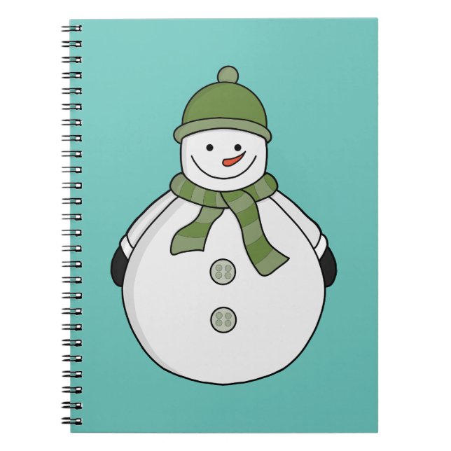 Cold snowman notebook (Front)