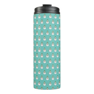 Cold snowman thermal tumbler