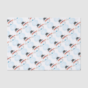 Cold Snowman Tissue Paper