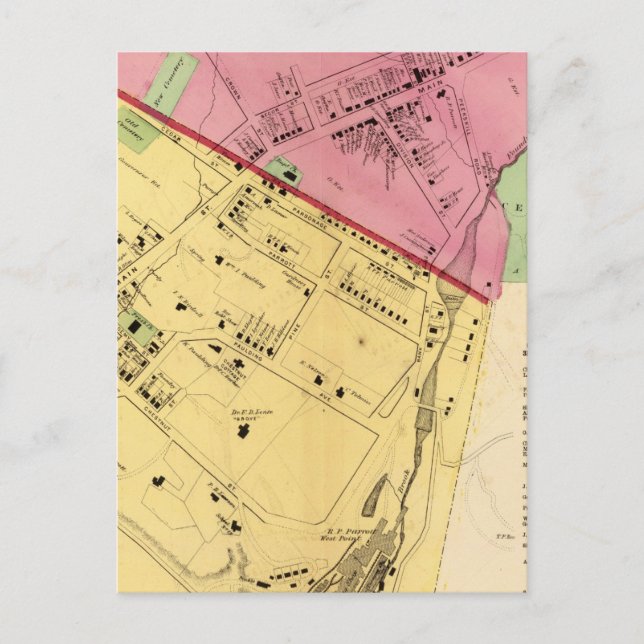 Cold Spring, Nelsonville Postcard (Front)