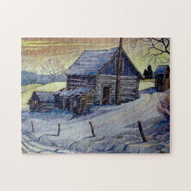 "Cold Spring's Sunset" by Charlie Rapsky puzzle (Horizontal)
