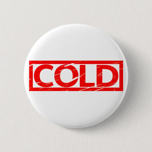 Cold Stamp 6 Cm Round Badge (Front)