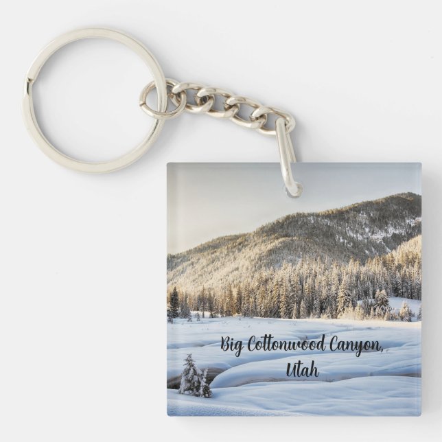 Cold Utah Memories Key Ring (Front)