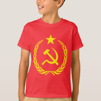 Cold War Communist Flag Kids' Hanes T-Shirt