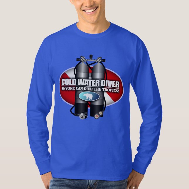 Cold Water Diver (ST) T-Shirt (Front)