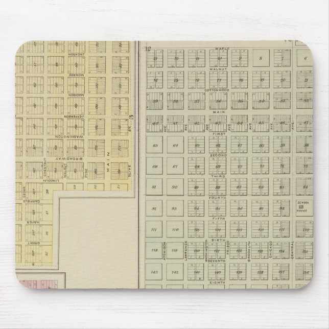 Cold Water, Protection, Avilla, Kansas Mouse Pad (Front)