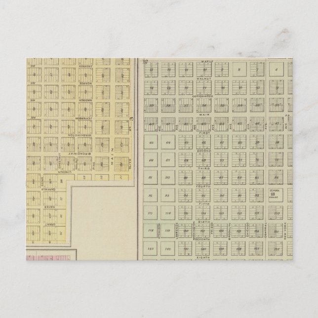 Cold Water, Protection, Avilla, Kansas Postcard (Front)