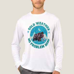 Cold Weather Mammoth Winter Humour Tri-Blend Shirt