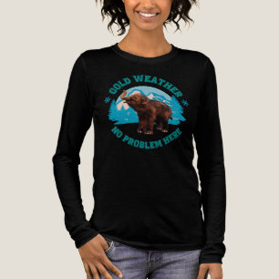 Cold weather, no problem here! Woolly Mammoth Baby Tri-Blend Shirt