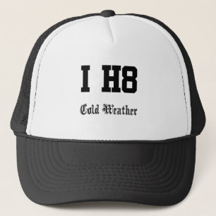 cold weather trucker hat