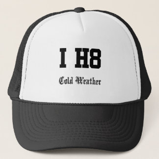 cold weather trucker hat