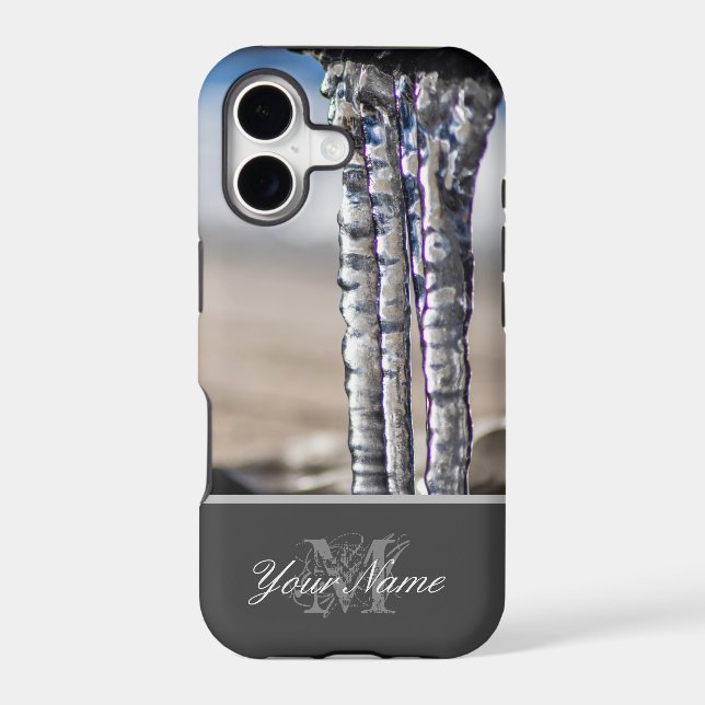 Cold winter with long crystal icycles! (Back)