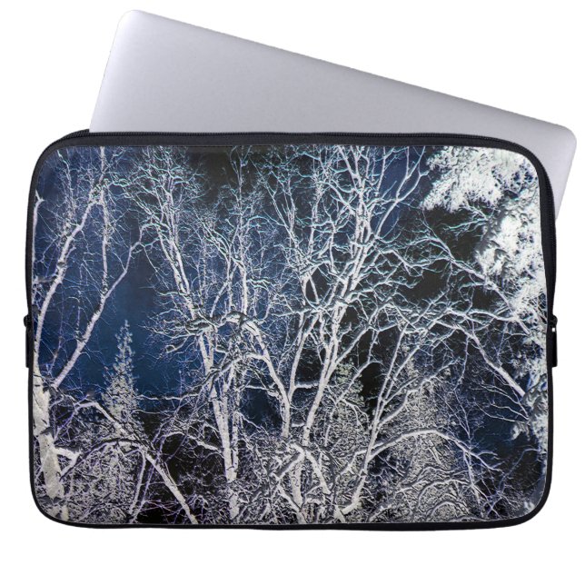 Cold Wintry night..... Laptop Sleeve (Front)