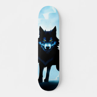 Cold-Zone Attentive Wild Wolf Skater Skateboard
