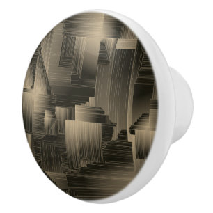 Colden Halls Art Deco Ceramic Knob