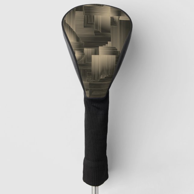 Colden Halls Art Deco Golf Head Cover (Front)