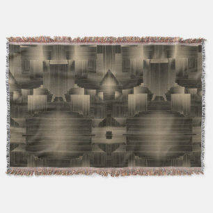 Colden Halls Art Deco Throw Blanket