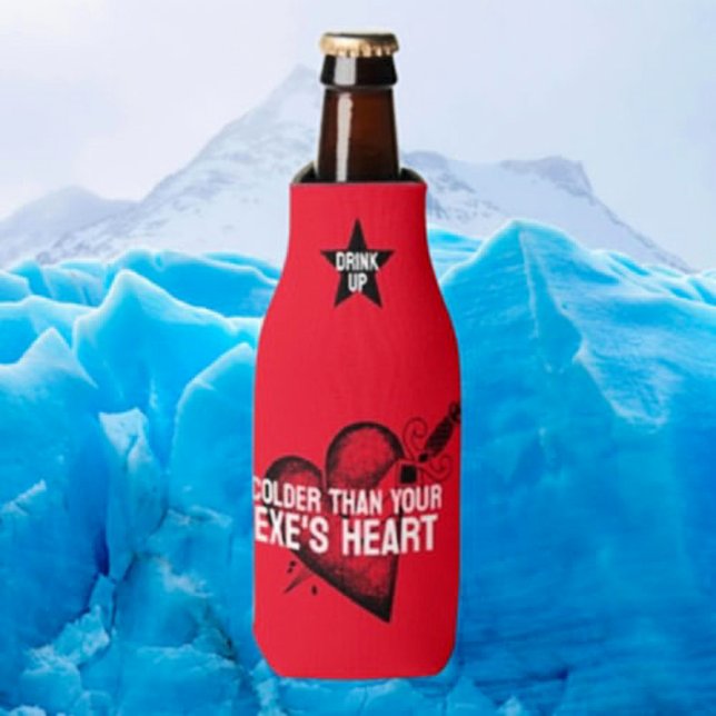 Colder Than Your Exe's Heart Bottle Cooler (Creator Uploaded)