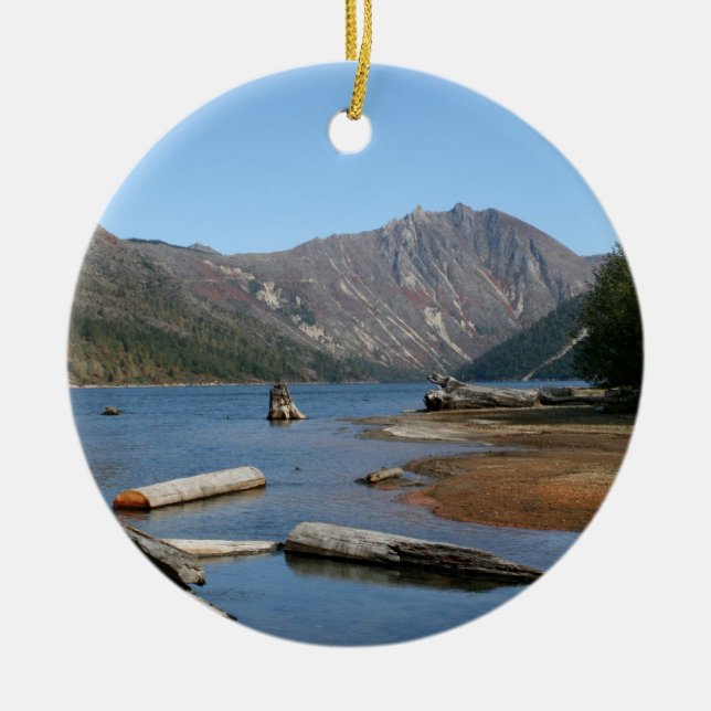 Coldwater Lake Ceramic Tree Decoration (Front)