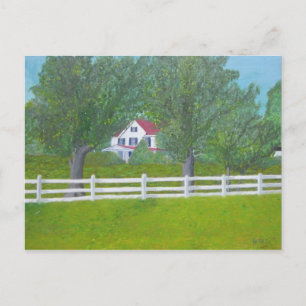 Cole Farm House - Purcellville, VA Postcard