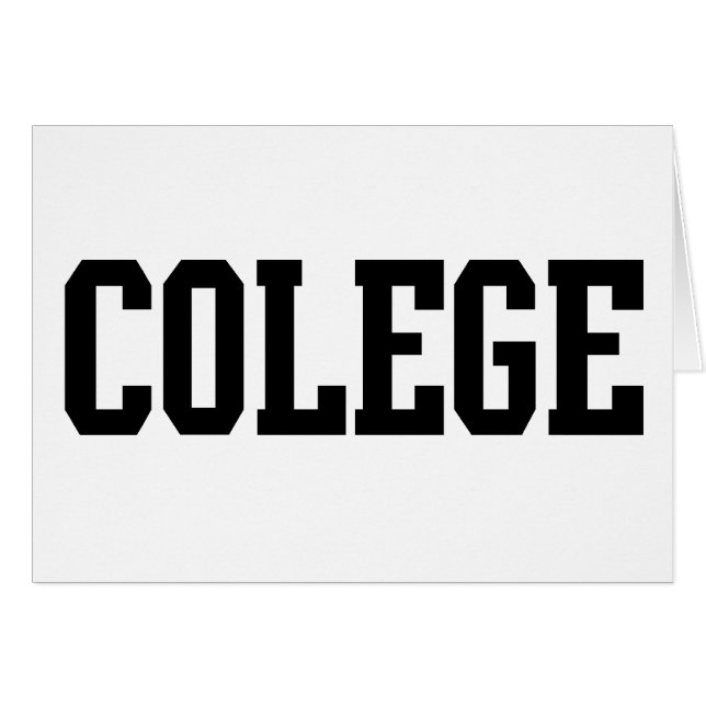 Colege Misspelled College (Front Horizontal)