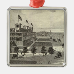 Coleman House, Asbury Park, NJ Metal Tree Decoration