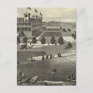 Coleman House, Asbury Park, NJ Postcard