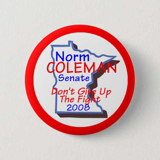 Coleman Senate Button (Front)