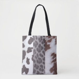 COLEPO Animal Print Carryall Tote Bag