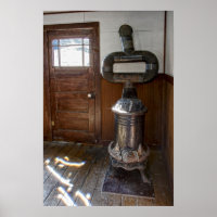 COLES HOT BLAST STOVE - MOLSON GHOST TOWN