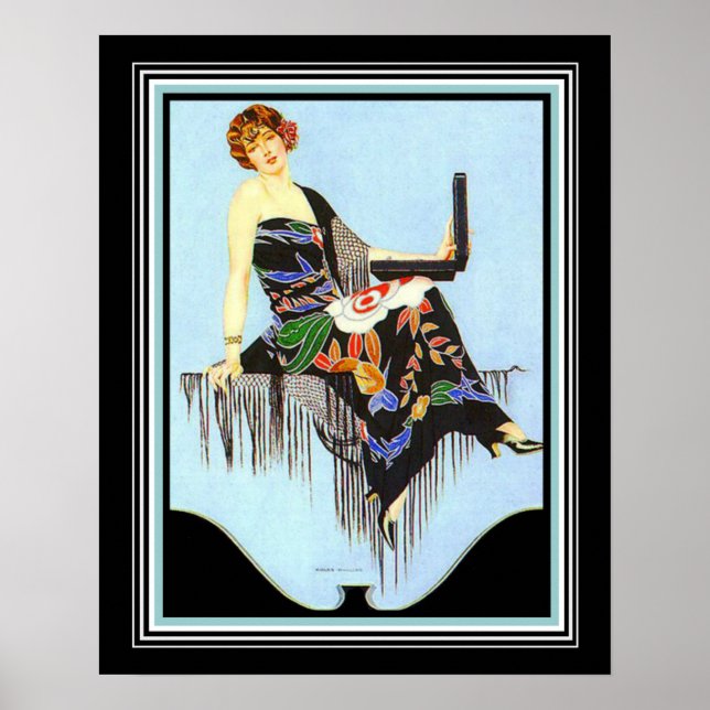 Coles Phillips Art Deco Fashion Print 16x20 (Front)