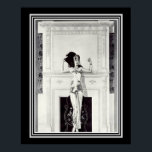 Coles Phillips Vintage Art Deco Ad Poster 16 x 20<br><div class="desc">Coles Phillips Art Deco Poster</div>