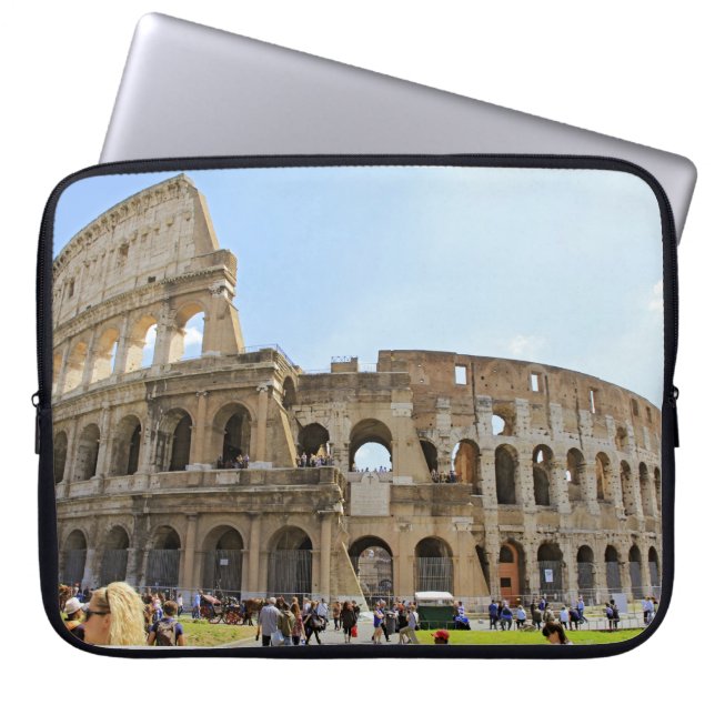Colesseum italy laptop sleeve (Front)