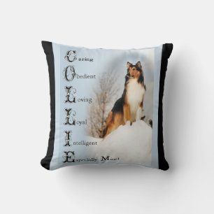 Colie Is... Rough Collie Lovers Art Cushion