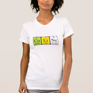 Coline periodic table name shirt
