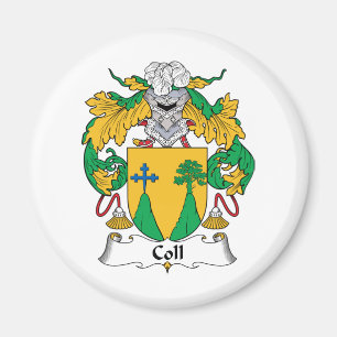 Coll Family Crest Magnet