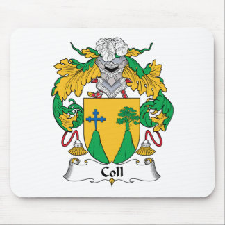 Coll Family Crest Mouse Pad