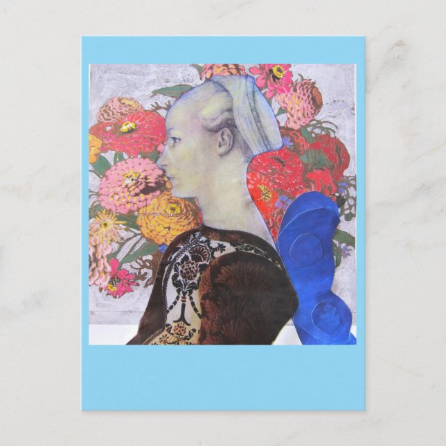 Collage 2023 Blue Faerie Postcard (Front)