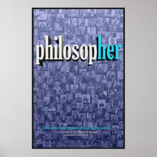 Collage 2 (Blue) Poster