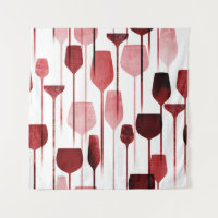 Collage art: party drinks pattern.