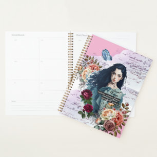 Collage Art Rose Planner