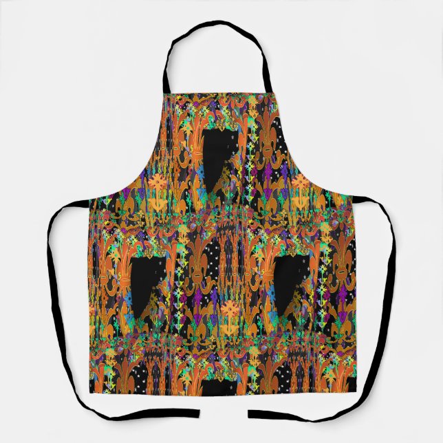 Collage Chef Kitchen Gift  Apron (Front)