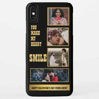 Collage Couple Photo & Lovely Romantic Quote  Case-Mate iPhone Case