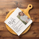 Collage Couple Photo & Lovely Romantic Wife Gift<br><div class="desc">Collage Couple Photo & Lovely Romantic Wife Gift</div>