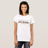 Collage Couple Photo & You Are My Cup Of Tea Quote T-Shirt (Front Full)