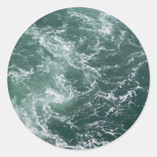 Collage Element, Scrapbooking Classic Round Sticker (Front)